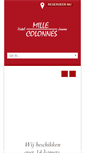 Mobile Screenshot of hotelmillecolonnes.be